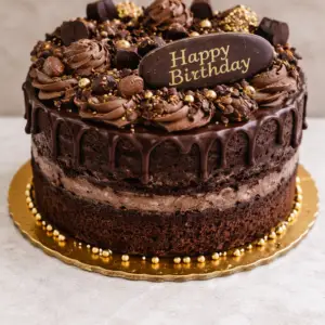 Classic Chocolate Celebration Cake