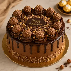 Ferrero Rocher Celebration Cake