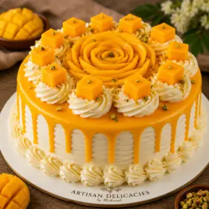 Mango Delight Celebration Cake