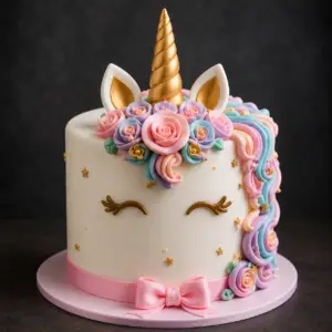 Unicorn Magic Fondant Cake