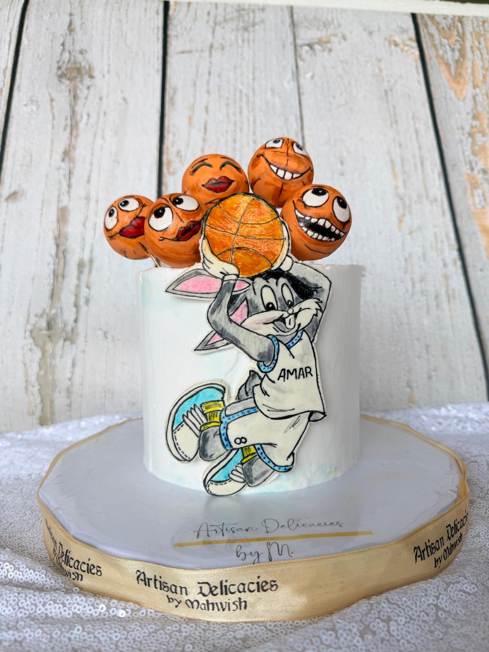 Basketball Bunny Signature Cake