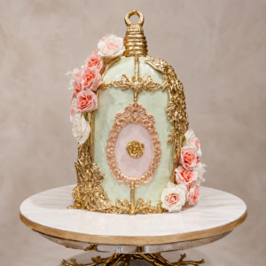 Regal Rose Baroque Signature Cake